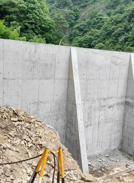 秦皇岛山海关区重力式挡土墙